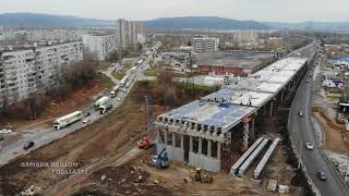 Строительство трёхуровневой развязки на 974 километре трассы М-5 «Урал» г.Тольятти / Samara region Строительство трёхуровневой развязки на 974 километре трассы М-5 «Урал» г.Тольятти / Samara region