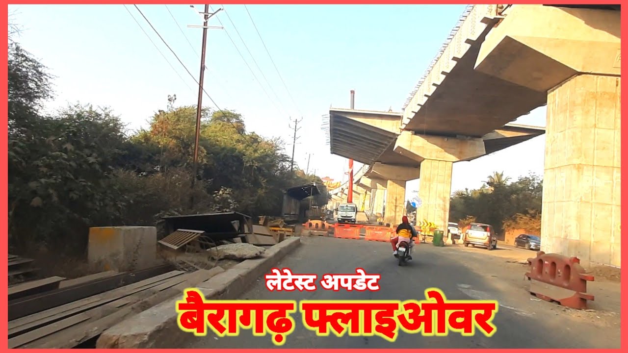 Bhopal। Bairagarh Flyover Latest Update। Good Progess 