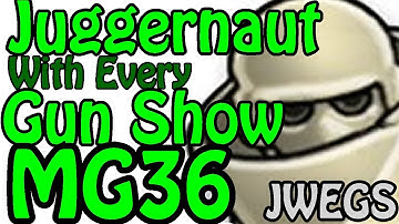 MW3: Juggernaut with Every Gun Show "MG36 Double Juggs" (Gameplay/Commentary)