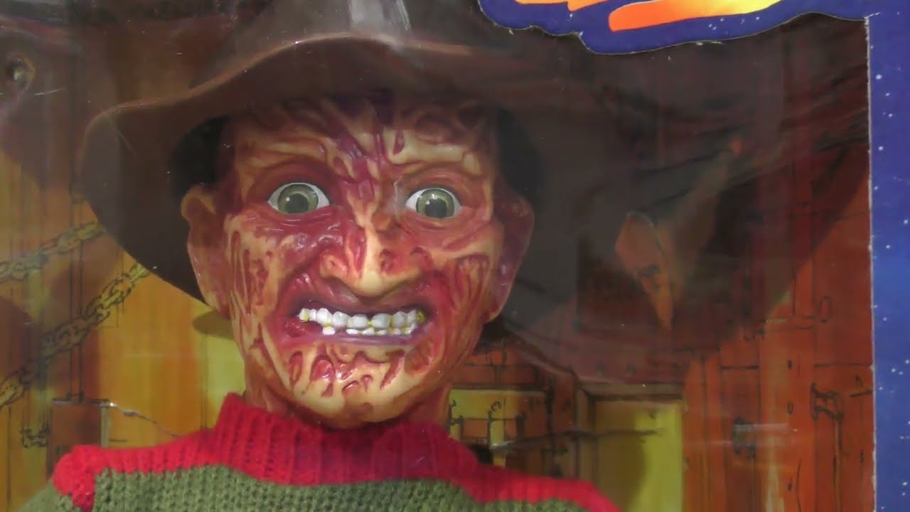 トーキングフレディ　80年代 Vintage Matchbox Freddy Krueger Talking Doll! What does he Say