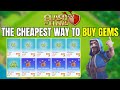 The cheapest way to buy clash of clans gems in 2026