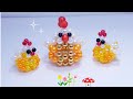 How To Make Easy Beaded Mother hen 🐓🐥😍