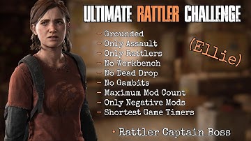THE LAST OF US 2 (No Return) | Ultimate Rattler Challenge (Ellie) *RULES IN DESCRIPTION*