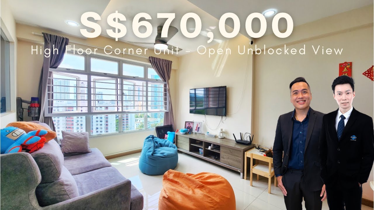 450b bukit batok west avenue 6 High Floor True Corner unit with unblock view