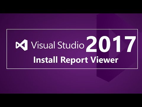 Как установить средство просмотра отчетов для Visual Studio 2017