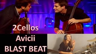 2CELLOS - Wake Me Up - Avicii with blast beat Bobnar Simon