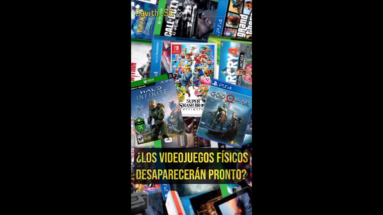 ¿LOS VIDEOJUEGOS FÍSICOS DESAPARECERÁN PRONTO? 