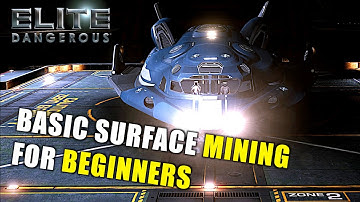 BASIC LASER MINING for BEGINNERS | Elite Dangerous
