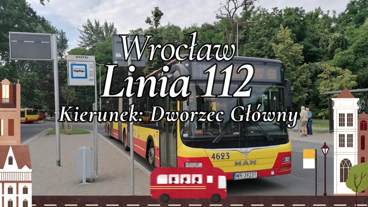 Wrocław, linia 112 w kierunku Dworca Głównego [cabview] [Trasa nieaktualna]