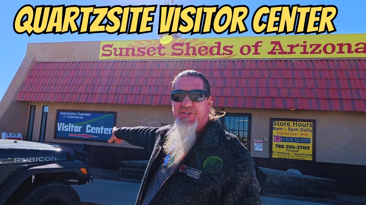 Quartzsite New Visitor Center For Tourism 2024
