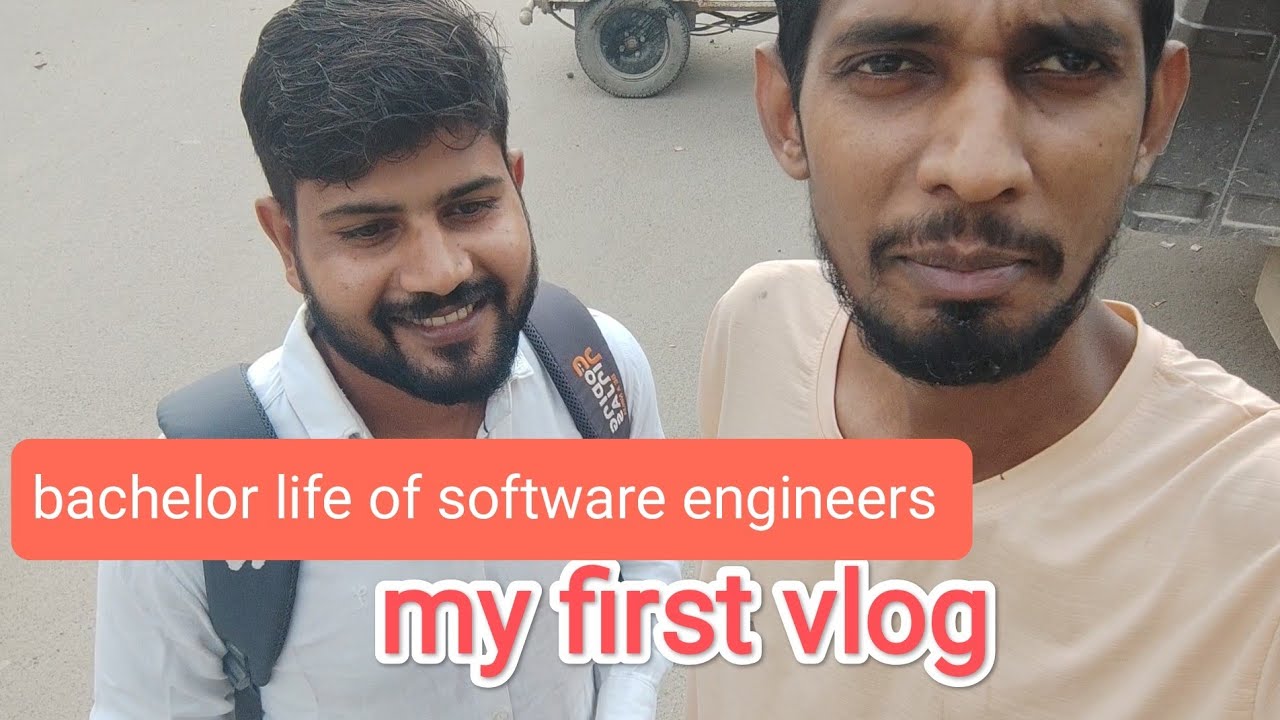my first vlog bachelor life of software engineers #my_first_vlog # ...