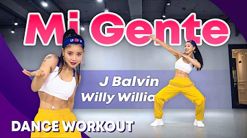 J Balvin, Willy William - Mi Gente | MYLEE Cardio Dance Workout, Dance Fitness