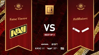 Natus Vincere vs HellRaisers, DPC EEU 2021/22, bo3, game 1 [CrystalMay &amp; Lost]