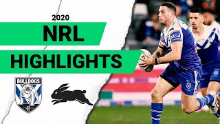 Bulldogs v Rabbitohs Match Highlights | Round 8 2020 | Telstra Premiership | NRL