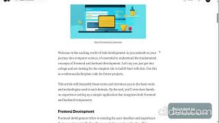 Demystifying Frontend and Backend Development: A Beginner’s Guide