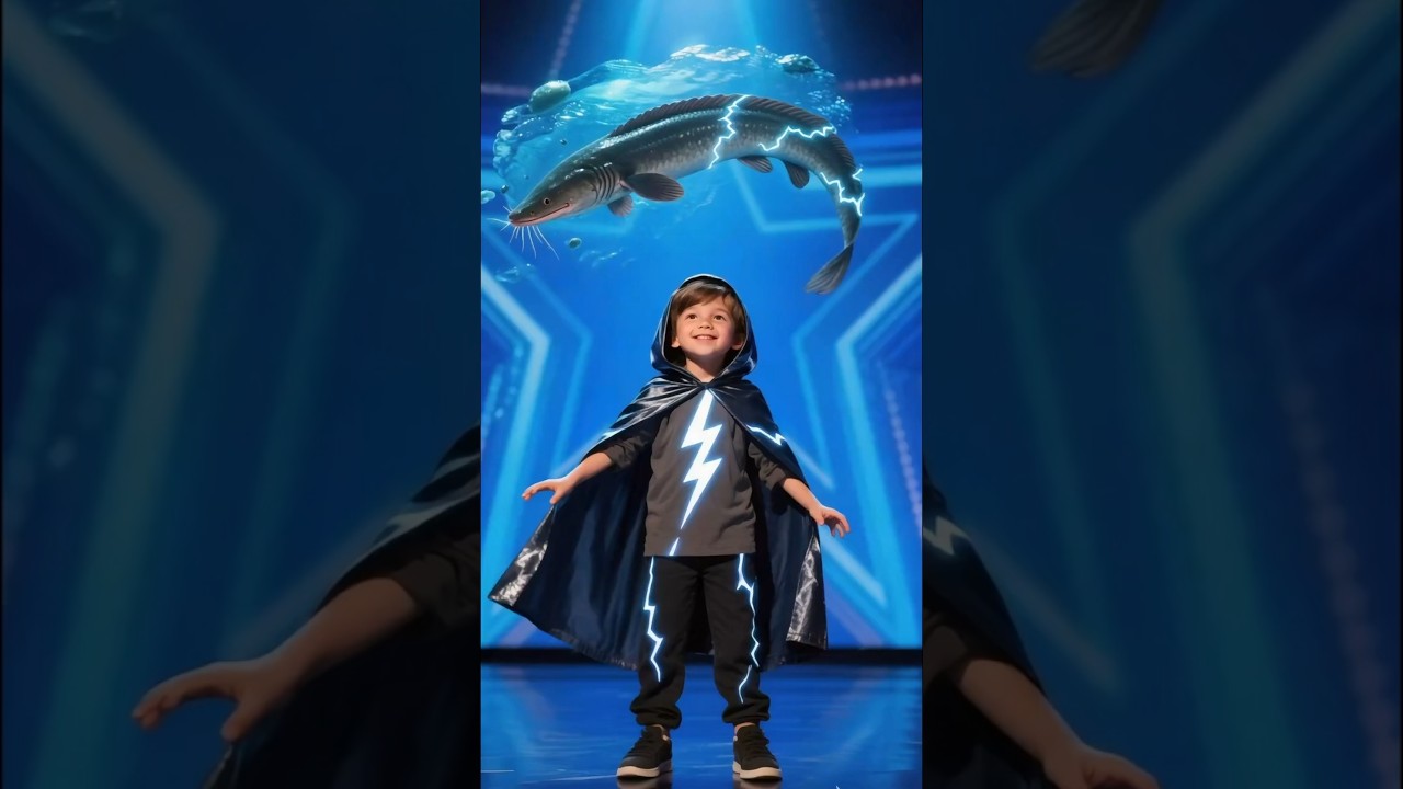 Fearless Kid Performs with Flying Electric Eel Like It's Nothing! 