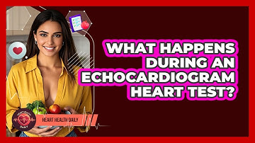 What Happens During An Echocardiogram Heart Test? - Heart Health Daily