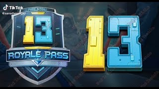 PUBG UDATE | ROYAL PASS SEASON 13 | #PUBG_MOBILE