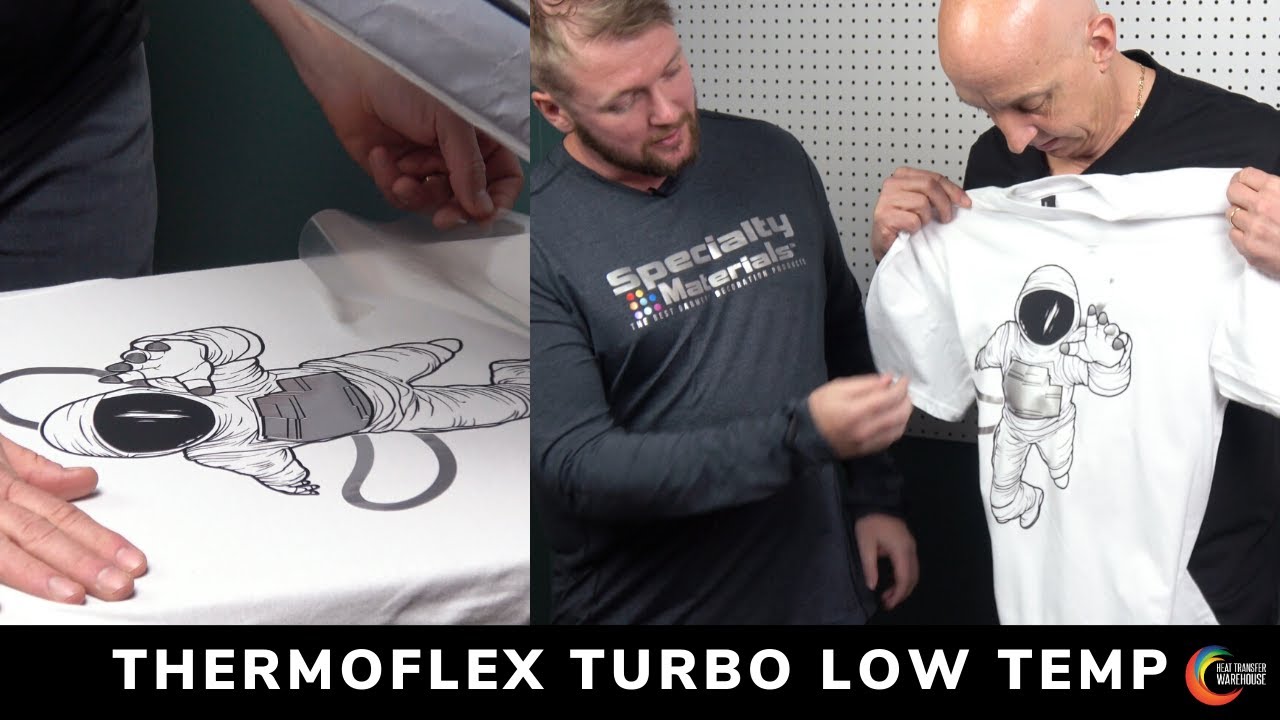 How to Press Thermoflex Turbo Low Temp HTV