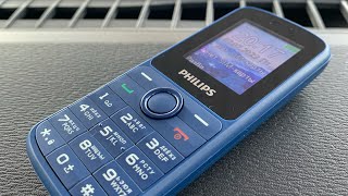 Распаковка и обзор кнопочного телефона Philips Xenium E2101! 📱