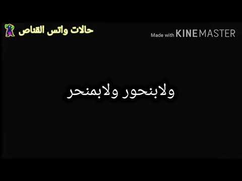 حالات واتس علي مبدانا ولاحاجه بالله تشغل بالنا شاشه سوده 