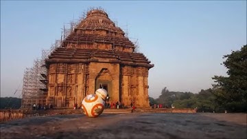 BB-8 visits at Konark Sun Temple in India