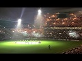 Celtic Leipzig The Light Show & Green Brigade Banner