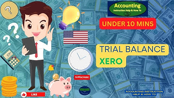 Trial Balance Xero
