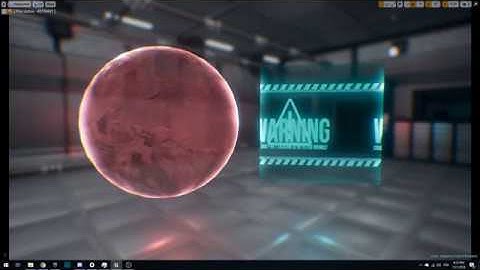 UE4 - Holographic shader demo