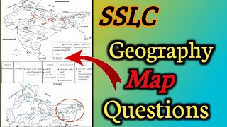 SSLC Social science Map questions /SSLC Map Study /Geography maps screenshot 5