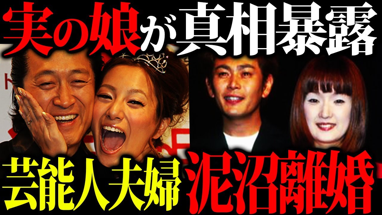 【モラハラは嘘】世間の印象と180度違う！！芸能人夫婦の離婚の衝撃の真相【総集編】