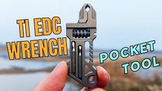 Ti EDC Wrench Pocket Tool