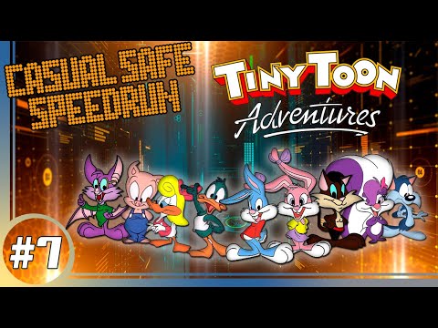 Видео: Tiny Toon Adventures. Забытый стрим. Идем в четвертый уровень.