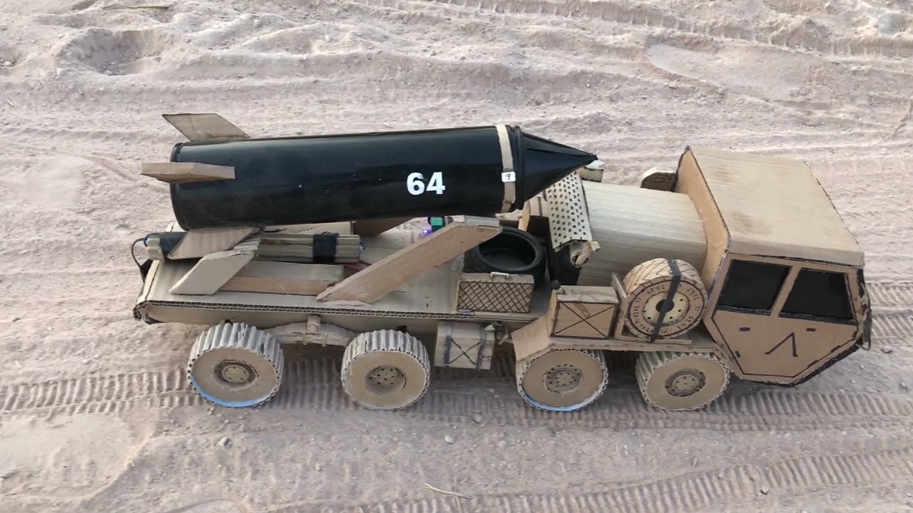 DIY How To Make Rocket Launcher Truck !Bamboo DIY