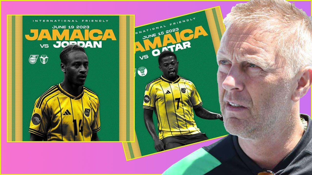 Jamaica Reggae Boyz Vs Qatar X Jordan Before Concacaf Gold Cup YouTube