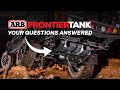 ARB Frontier long range fuel tanks | Your questions answered