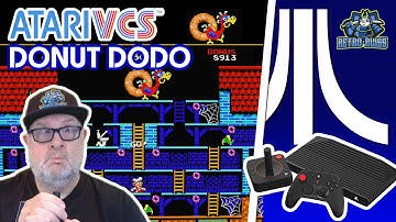 DONUT DODO on the ATARI VCS! Retro Bliss Live!