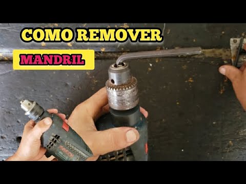 COMO TROCAR O MANDRIL DA FURADEIRA - YouTube