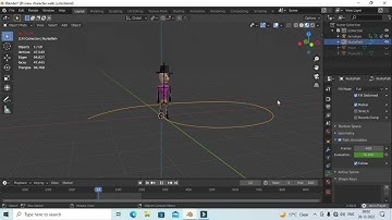 Ch-11 how to make follow path animation in blender in hindi