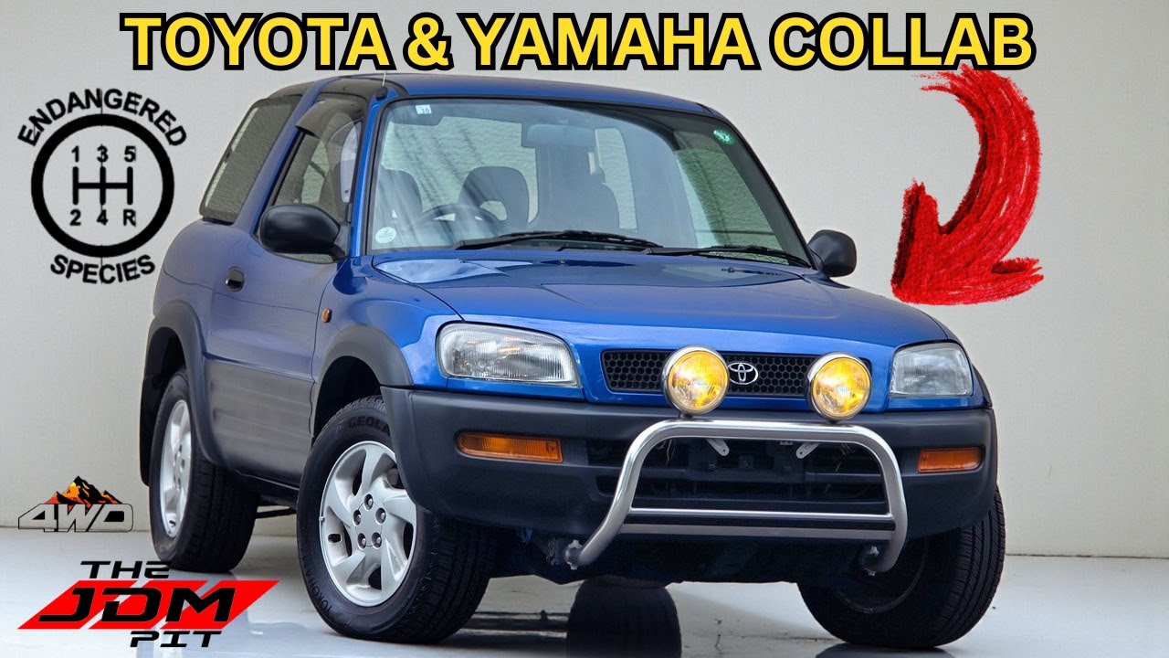 “1996 JDM Toyota RAV4 J 4WD Manual w/ 3S-GE  The Rally-Bred SUV Toyota Never Gave America”