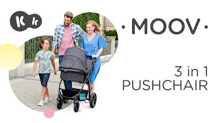 Poussette 3 en 1 Moov Kinderkraft