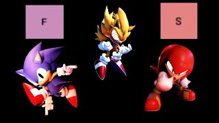 Ranking each survivor based on how they are at killing fleetway sonic (Outcome Memories)