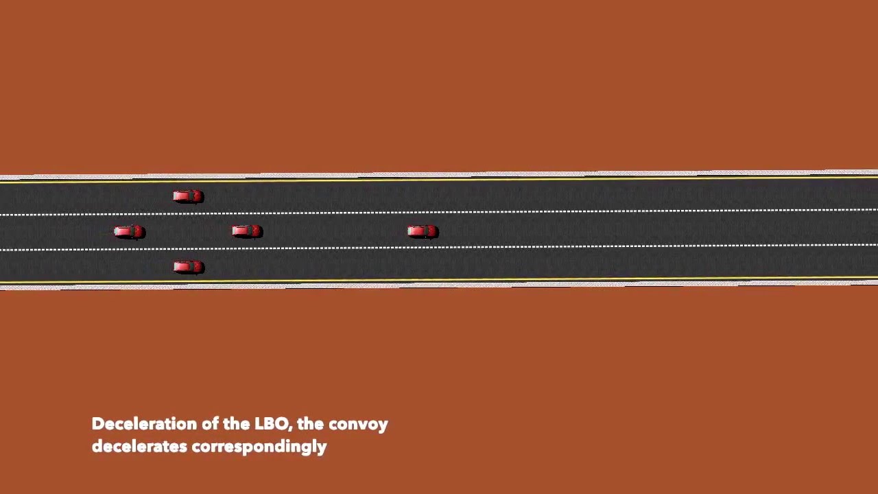 Convoy formation control demonstration for IV'16