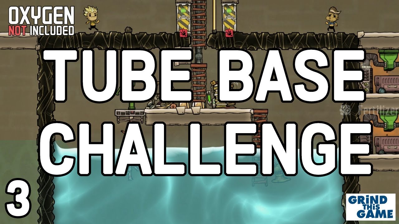 THE TUBE COLONY CHALLENGE - CUBE BASE #3 - Oxygen Not Included Tubular Upgrade [4k]