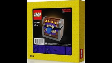 LEGO Instructions | Promotional | 5008325 | Dungeons & Dragons Mimic Dice Box | Dungeons & Dragons