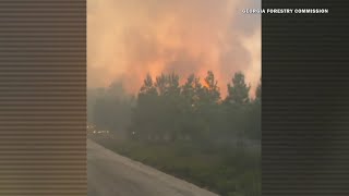 Wildfire in south Georgia continues growing after scorching 5,000 acres