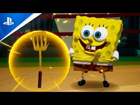 Видео: SpongeBob Battle for Bikini Bottom Как побить рекорд Ларри на Песчаной горе PS4 PS5