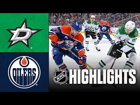 Stars vs. Oilers | NHL Highlights | November 25, 2025