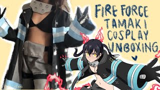 Fire Force Tamaki Kotatatsu Cosplay ♡ Review + Unboxing/Try-On