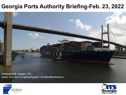 ITSGA | 2022.02.23 | Monthly Meeting | Georgia Ports Authority Briefing